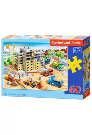 Puzzle 60 el. Big Construction Site Castorland