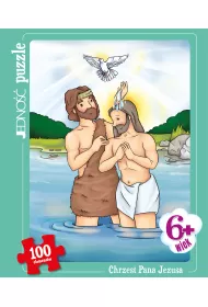 Puzzle 100 el. Chrzest Pana Jezusa Jedno��