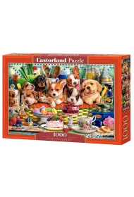 Puzzle 1000 el. Puppies Dessert Castorland