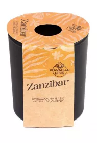 �wieczka sojowa Pow�chaj mnie Zanzibar czarna 130 ml