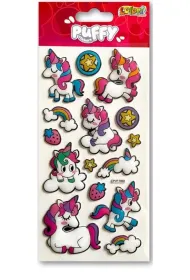 Penmate Naklejki puffy Unicorns