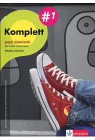 Komplett 1. J�zyk niemiecki dla lice�w i technik�w. Ksi��ka �wicze� + CD + DVD