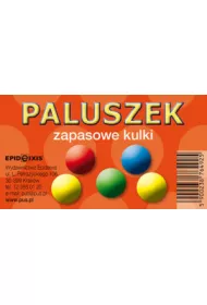 Paluszek. Zabawka edukacyjna. Kulki zapasowe