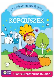 Kopciuszek bajkowe kolorowanki