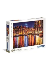 Puzzle 500 el. High Quality Collection. Amsterdam Clementoni