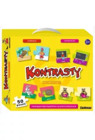 Puzzle edukacyjne 50 el. Kontrasty Sellmar
