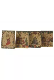 Adar Torba �wi�teczna eko 20x14,5x5,5cm op.12szt.