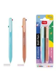 Easy Stationery D�ugopis automatyczny czterokolorowy 2 szt EASY