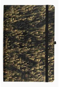 Kalendarz 2027 Jazz A5 dzienny motyl-z�oty