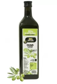 Big Nature Oliwa z oliwek Extra Virgin toczona na zimno 1 l
