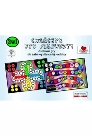 Kultowe gry planszowe 2w1. Chiczyk, Kto pierwszy? Love Books