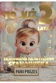 Yeku Karnet 3K Urodziny