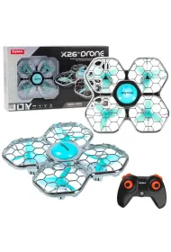 Dron R/C Syma X26 PRO Akrobacje �wiat�a LED WIFI LeanToys