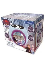 Budzik cyfrowy Frozen z projektorem i timerem RL977FZ