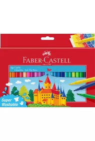 Faber-Castell Flamastry Zamek 50 szt.