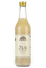 Krokus �ur na zakwasie niepasteryzowany 480 ml