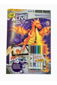 Colour Alive Ba�niowe stwory (ksi��ka + flamastry) *