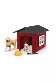 Buda dla psa z Golden Retrieverem Farm World SLH42722