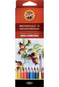 Koh-I-Noor Kredki akwarelowe Mondeluz 18 szt.