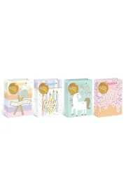 incood. Torba prezentowa 32x42 pastelowa z brokatem