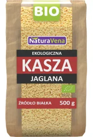NaturaVena Kasza jaglana bezglutenowa 500 g Bio