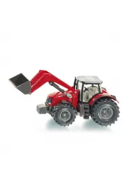 Traktor Massey Ferguson z �adowark� Siku