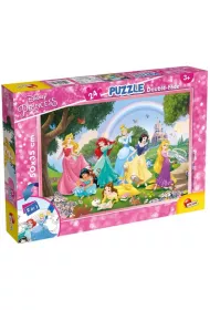 Puzzle dwustronne 24 el. Princess Plus Lisciani