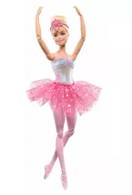 Barbie Baletnica Magiczne wiateka Lalka Blondynka HLC25 Mattel
