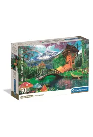 Puzzle 500 el. The Old Shoe House Clementoni