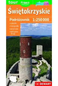 Podr�ownik. Mapa wojew�dztwa - �wi�tokrzyskie 1:250 000