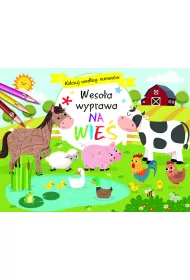 Koloruj wed�ug numer�w. Weso�a wyprawa na wie�