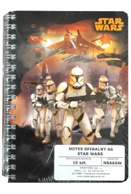 Notes spiralny A6 Star Wars