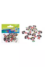 Craft with Fun Ozdoba dekoracyjna guziki Dziewczynki