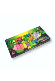 Penword Plastelina 12 kolor�w fluo