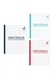 Narcissus Zeszyt A5 kropki 60 kartek
