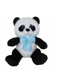 PLUSZAK PANDA 20CM SIEDZACA Z KOKARDA NIEB SA Sun-Day