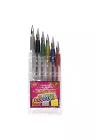 Easy Stationery �elopis brokatowy 6 szt.