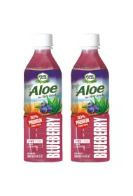 Pure Plus Napj z aloesem - Jagoda zestaw 2 x 500 ml