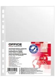 Office Products Koszulki na dokumenty A4 PP groszkowe 50mikr 100 szt.
