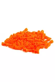 Pionki do gry plastik zwyke - pomaraczowe Plastic Polska