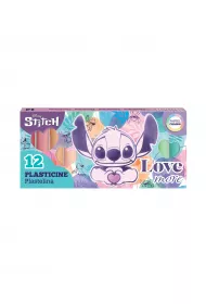 CoolPack Plastelina 12-kol. pastel Disney Fashion Stitch