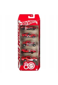 Hot Wheels. Samochodziki 5-pak z okazji 80 lecia Mattel