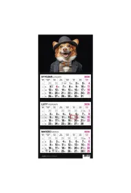 Opress Kalendarz 2026 tr�jdzielny Pies