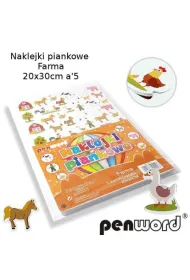 Polsirhurt Naklejki piankowe Farma 20x30 cm, 5 kartek