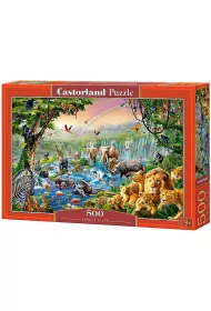 Puzzle 500 el. Jungle river Castorland