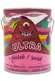 Ultra Piasek - puszka 900g rowy + 4 due foremki Muffinki + 2 narzdzia Epee