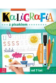 KSIAZECZKA EDUK 205X240 KALIGRAFIA PISAK AKS