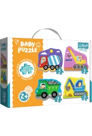 Baby Puzzle. Pojazdy na budowie Trefl