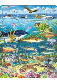 Puzzle Uk�adanka Larsen Maxi Marine life 60el Tactic