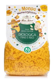 Pasta Natura Makaron (kukurydziano-ry�owy) dla dzieci rurka mini 250 g Bio